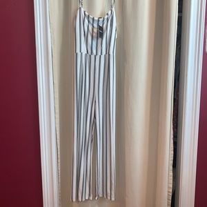 Stripped Jumpsuit